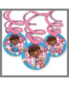 Suspensions de salle Docteur Le Peluche - x6