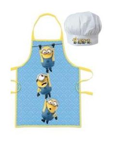 Tablier et toque Minions pas cher