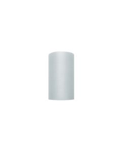 Rouleau de tulle - gris - 8 cm x 20 m