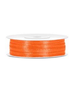 Ruban satin 3 mm - orange