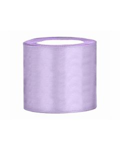Ruban en satin 75 mm – parme