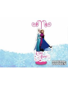 Support à bijoux en bois  – Reine des Neiges
