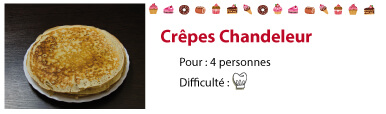 recette crepes chandeleur
