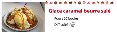 recette glace caramel beurre sale