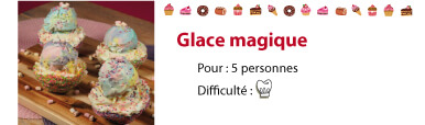 recette glace originale