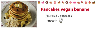 recette pancakes vegan