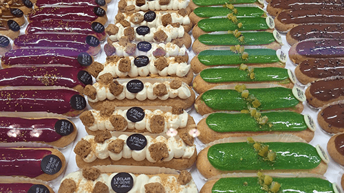 gateau eclair chocolat