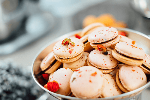 gateau macaron abricot amande grillees